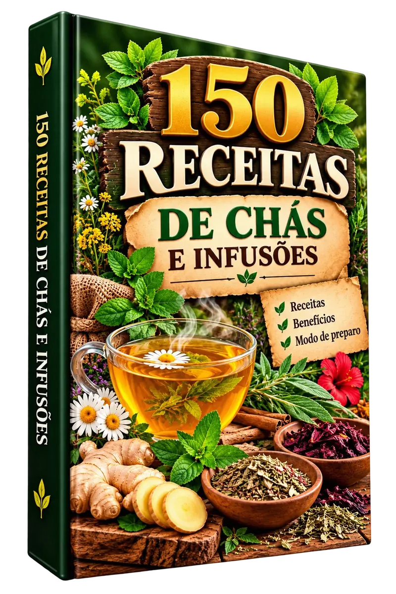 150 RECEITAS DE CHÁS E INFUSÕES