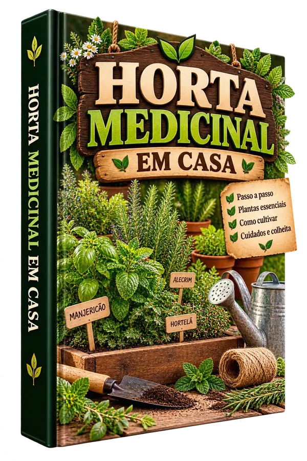 HORTA MEDICINAL EM CASA