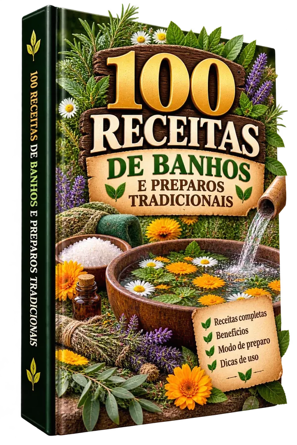 100 RECEITAS DE BANHOS E PREPAROS TRADICIONAIS