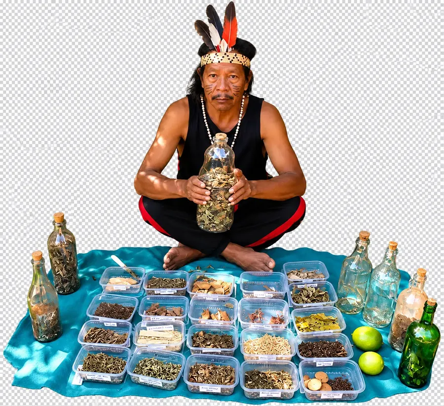 Conhecimento tradicional das raízes da Amazônia